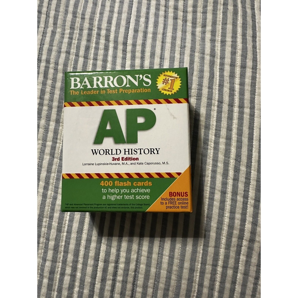 Barton's AP World History 3rd Edition